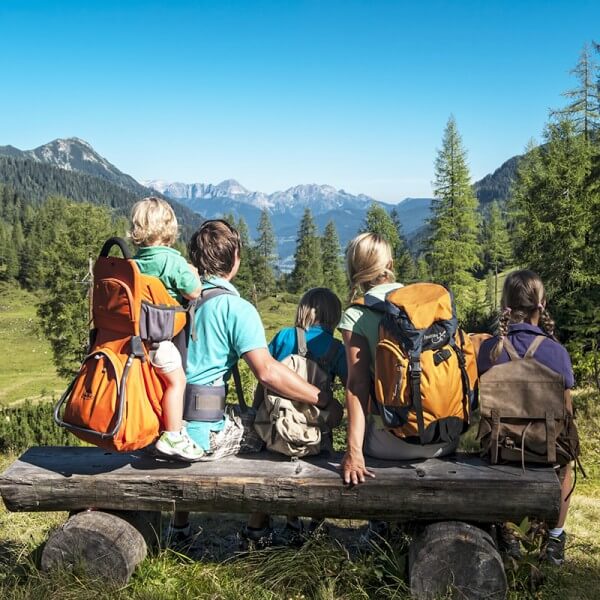 Familienwanderung in Altenmarkt, Salzburger Land © Altenmarkt-Zauchensee Tourismus