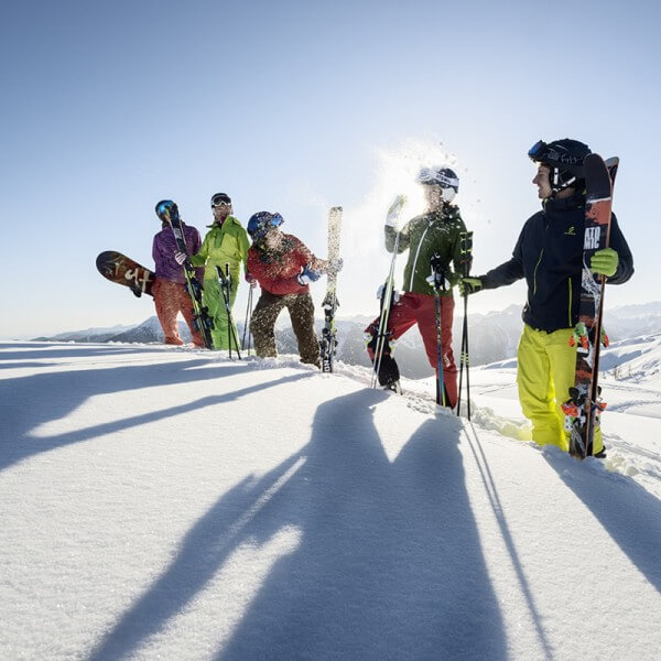 Skifahrspaß abseits der Piste © TVB Flachau